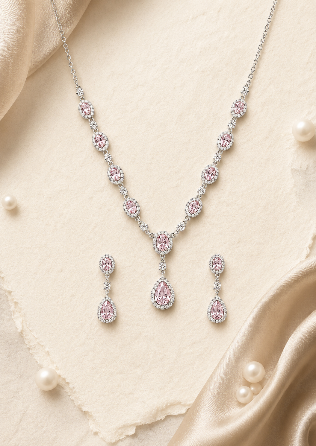 Parure Blush Gemstone