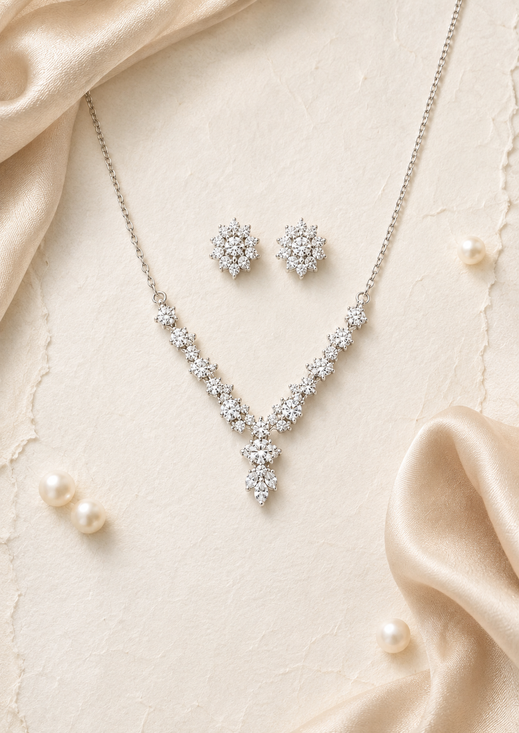 Parure Celeste Cluster