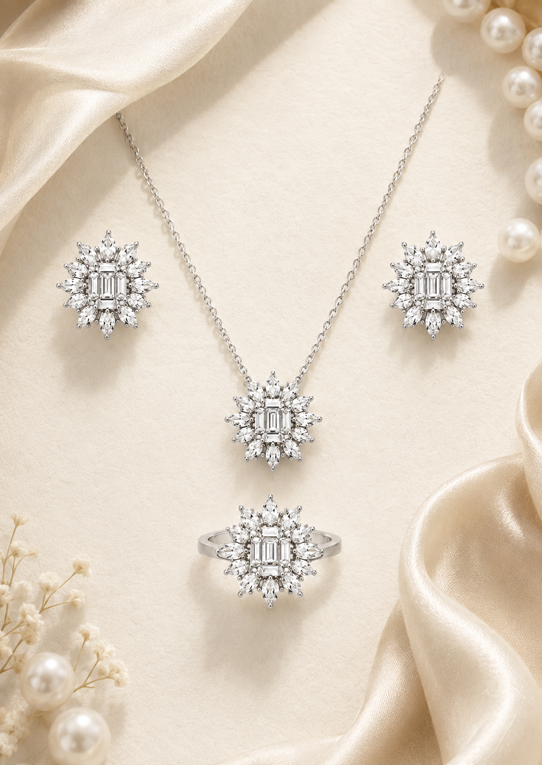 Parure Starburst Halo
